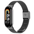 Xiaomi Smart Band 8 Elegancki Pasek z Siatki ze Stali Nierdzewnej - Czerń
