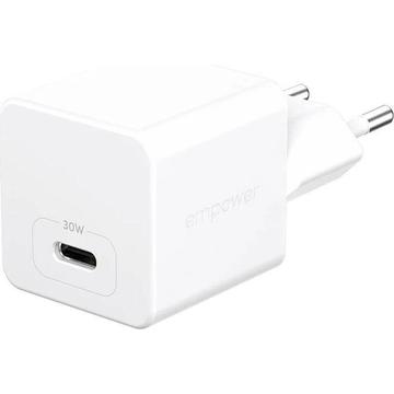 Ładowarka Empower by PanzerGlass Turbo USB-C Charger 30W - biała