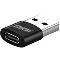 Enkay ENK-AT105 USB-A / USB-C Adapter - Czarny