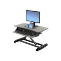 Ergotron WorkFit-Z Mini Sit-Stand Konwerter do biurka stojącego - czarny