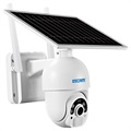 Kamera Monitorująca Escam QF250 Zasilana Energią Słoneczną - 1080p, WiFi - Biała