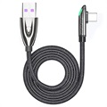  Kabel USB-C do Ładowania Essager Super 66 W - 1 m - Czarny