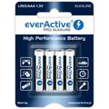 Baterie alkaliczne EverActive Pro LR03/AAA 1250mAh - 4 szt.