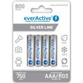 EverActive Silver Line EVHRL03-800 Akumulatorki AAA 800mAh - 4 szt.