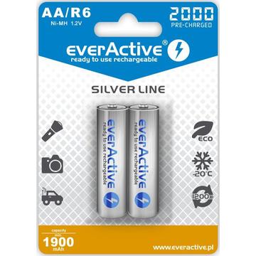 EverActive Silver Line EVHRL6-2000 Akumulatory AA 2000mAh