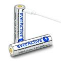 Akumulator EverActive Silver+ Lithium MicroUSB 18650 - 2600mAh