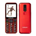 Evolveo EasyPhone LT 4G Telefon dla seniora z lokalizacją SOS GPS i podstawką ładującą - czerwony