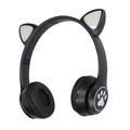Bezprzewodowe słuchawki dla dzieci Extralink Cat-Ear - czarne