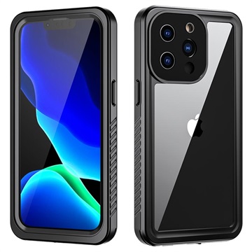 iPhone 13 Pro Extreme IP68 Magnetyczne Wodoodporne Etui - Czarne