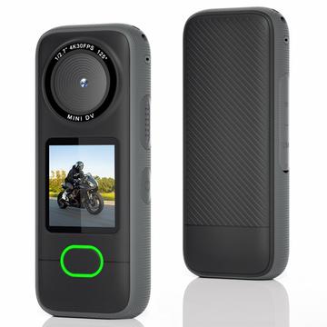 Kamera akcji F3 4K - ekran dotykowy 1.4", 20 MP, IPX6 - czarna