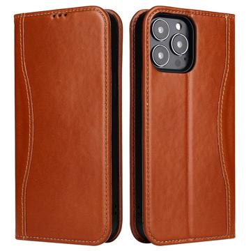 Skórzane Etui Fierre Shann do iPhone 14 Pro