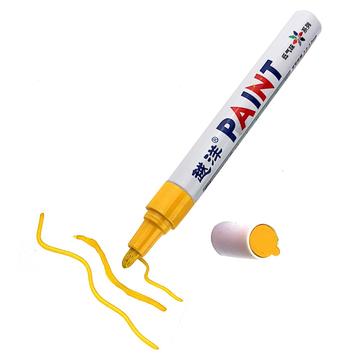 Marker wodoodporny Flysea FS-110 do zastosowań hobbystycznych - do metalu, kamienia, plastiku i papieru - żółty