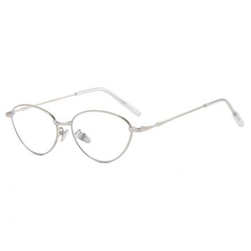 Modne owalne okulary przeciw niebieskiemu światłu