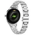 Damski Smartwatch z Pulsometrem AK38 - Srebrny