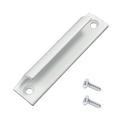 Aluminiowy uchwyt na palec / uchwyt meblowy - 9cm - Biel