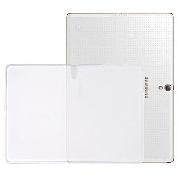 Flexible Matte Samsung Galaxy Tab S 10.5 TPU Case - White