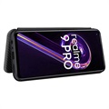 OnePlus Nord CE 2 Lite 5G Etui z Klapką - Włókno Węglowe - Czarne