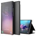 Samsung Galaxy S22 Ultra 5G Etui z Klapką Armored Guards - Włókno Węglowe - Czarne