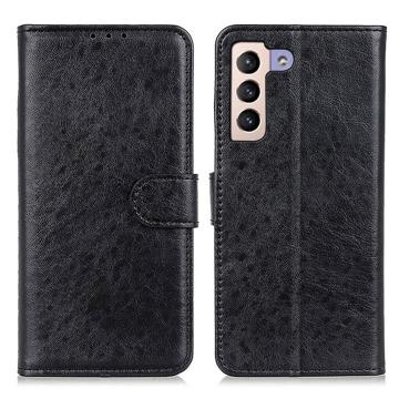 Samsung Galaxy S23+ 5G Etui z Portfelem z Magnetycznym Zamknięciem - Czarne