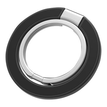 Magnetyczny uchwyt na telefon komórkowy Podpórka Kompatybilny z MagSafe do iPhone 16/15/14/13/12 - czarny
