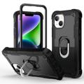 Wstrząsoodporne Hybrydowe Etui 3-w-1 do iPhone 14 Plus - Czerń