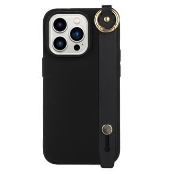 iPhone 14 Pro Etui z TPU Candy Color z Paskiem na Rękę