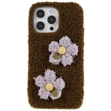 iPhone 14 Pro Etui z TPU Seria Fluffy Flower