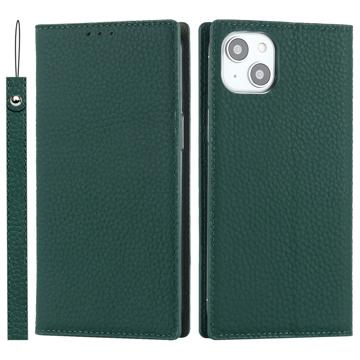 Skórzane Etui-portfel z RFID do iPhone 14
