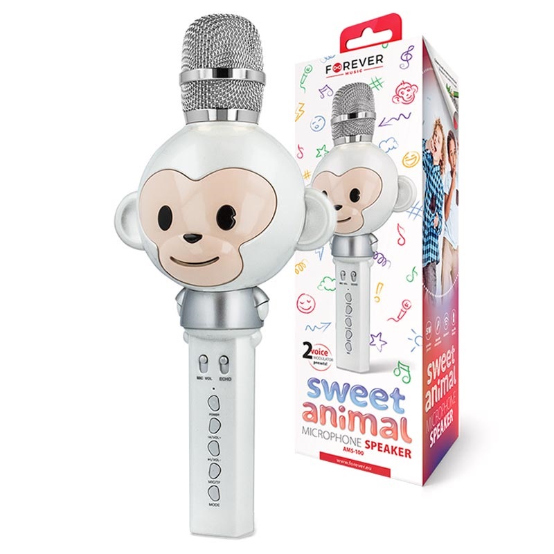 Mikrofon Na Statywie Dla Dzieci Karaoke Mp3 Rozowy