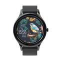 Forever ForeVive 3 SB-340 wodoodporny smartwatch - silikonowy i magnetyczny pasek siatkowy - czarny