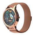 Forever ForeVive 3 SB-340 wodoodporny smartwatch - silikonowy i magnetyczny pasek siatkowy