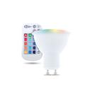 Żarówka LED Forever Light GU10 z RGB - 5W - biała