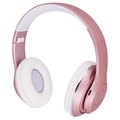 Bluetooth Słuchawki z Mikrofonem Forever Music Soul BHS-300 - Różowe