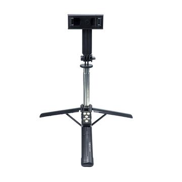 Forever SST-100 Selfie Stick i statyw z pilotem Bluetooth - czarny