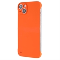 iPhone 14 Bezramkowe Plastikowe Etui – Pomarańcz