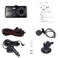 Zestaw: Przednia i Tylna Kamera Samochodowa z Czujnikiem G-Sensor - 1080p/720p