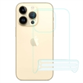 iPhone 14 Pro Max Pełna Okładka TPU Ochraniacz Pleców - Przezroczysty
