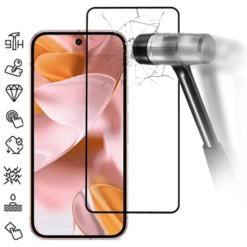 Osłona na Cały Wyświetlacz z Hartowanego Szkła Google Pixel 10 Pro - Czarna Krawędź