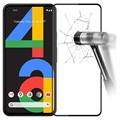 Google Pixel 4a 5G Szkło Hartowane - Pełne Zabezpieczenie - Czerń