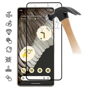 Osłona na Cały Wyświetlacz z Hartowanego Szkła Google Pixel 8 Pro - Czarna Krawędź