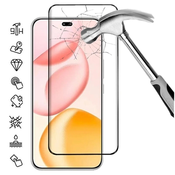 Honor 400 Pro Pełna okładka szkło hartowane na ekran - 9H - czarna krawędź