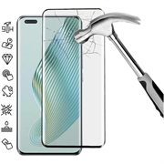 Osłona na Cały Wyświetlacz z Hartowanego Szkła Honor Magic5 Pro - Czarna Krawędź