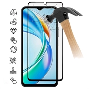 Honor X5b/X5b Plus Osłona na Cały Wyświetlacz z Hartowanego Szkła - Czarna Krawędź