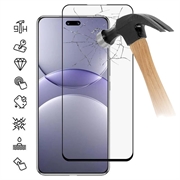 Huawei Nova 13 Pro Osłona na Cały Wyświetlacz z Hartowanego Szkła - Czarna Krawędź