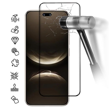 Huawei Nova 14 Ultra Pełna okładka szkło hartowane na ekran - 9H - czarna krawędź