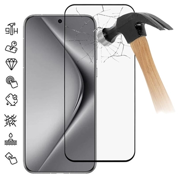 Huawei Pura 70 Pro/70 Ultra Osłona na Cały Wyświetlacz z Hartowanego Szkła - Czarna Krawędź