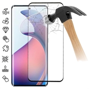Osłona na Cały Wyświetlacz z Hartowanego Szkła Motorola Edge 40 Pro/Moto X40 - Czarna Krawędź