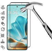 Osłona na Cały Wyświetlacz z Hartowanego Szkła Motorola Edge 60 Fusion - Czarna Krawędź