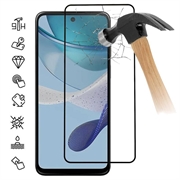 Osłona na Cały Wyświetlacz z Hartowanego Szkła Motorola Moto G53 - Czarna Krawędź