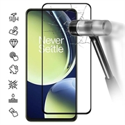 Osłona na Cały Wyświetlacz z Hartowanego Szkła OnePlus Nord CE 3 Lite/N30 - Czarna Krawędź